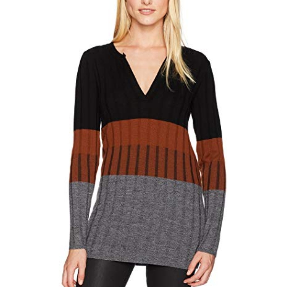 Pendleton Merino Wool Color Block Sweater Lp - image 1